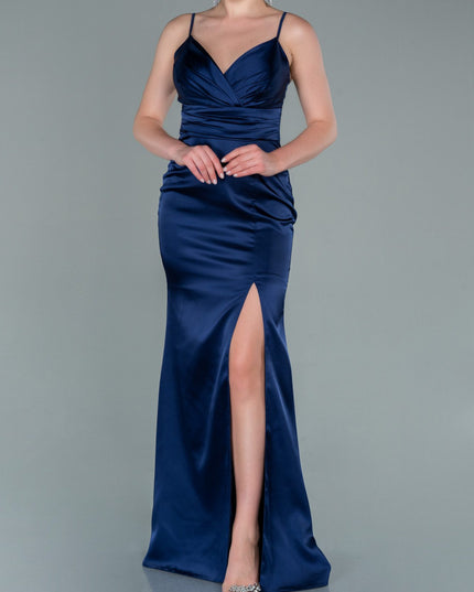 SATIN MAXI DRESS
