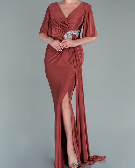 MAXI DRESS WITH DETAILS
