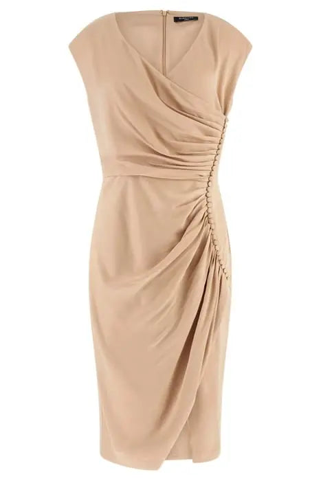 LAING DRESS FAWN TAUPE