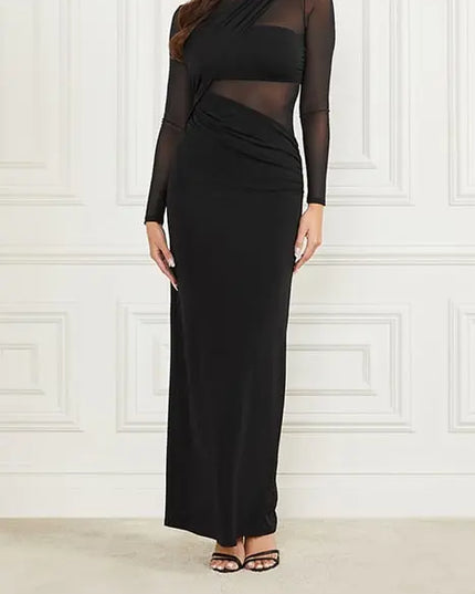 STARSTRUCK GOWN JET MAXI DRESS BLACK