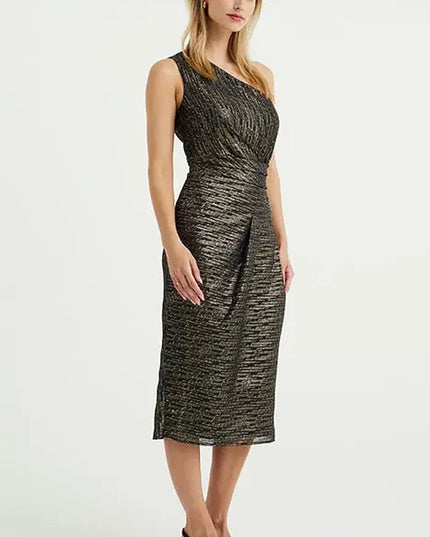 VESTIDO DE LARGO MEDIO NEGRO
