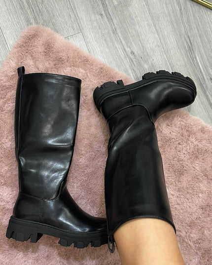 Bottes Emmy noires
