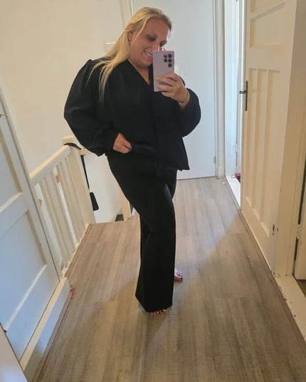 Flared broek