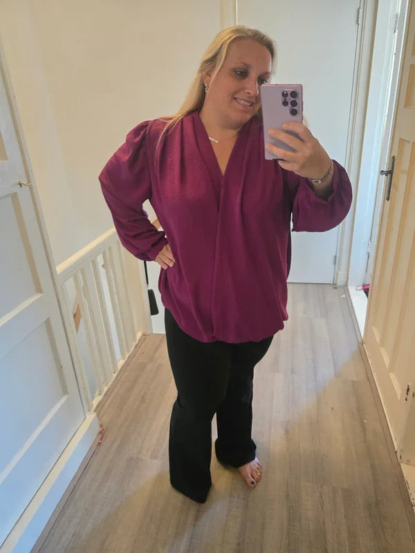 Overslag blouse