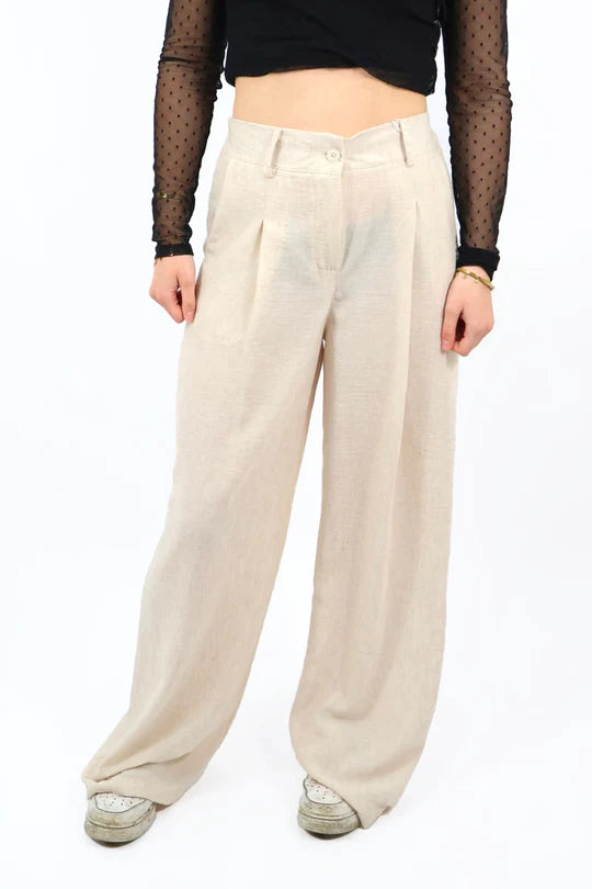Ambika Linnen Pantalon