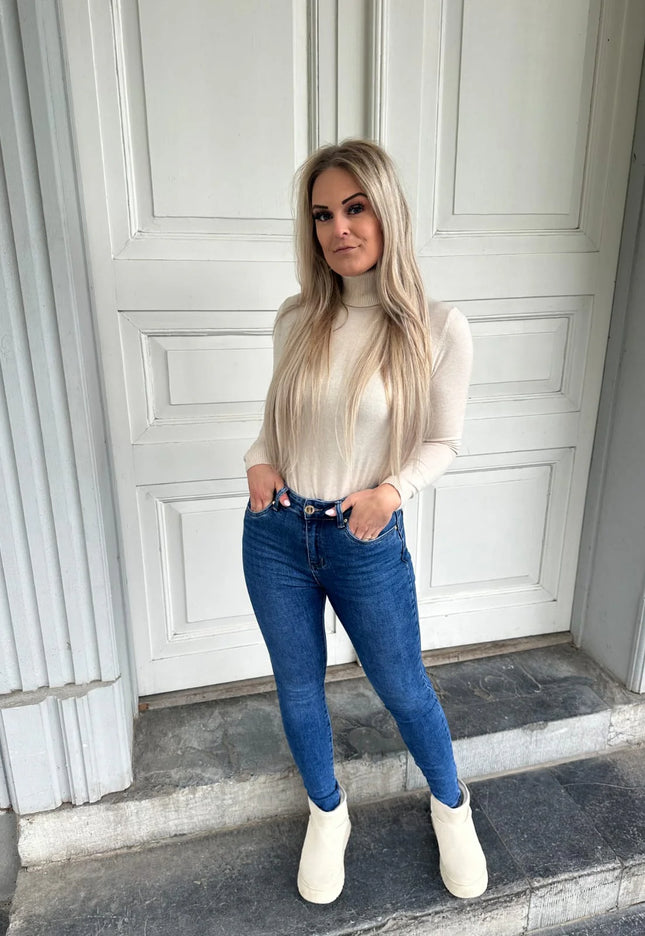 Denim Blue Skinny Jeans