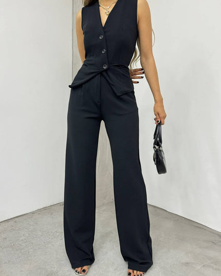 SUPER STRETCH GILET SET 2-PIECE