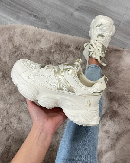 Nina sneaker beige