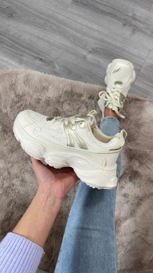 Nina sneaker beige