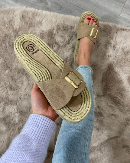 Lot slippers kaki