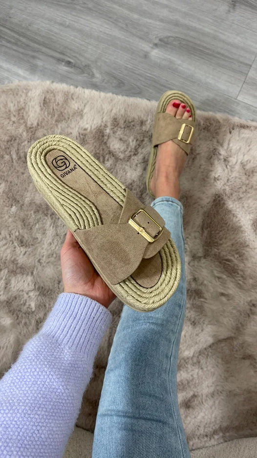 Lot slippers kaki