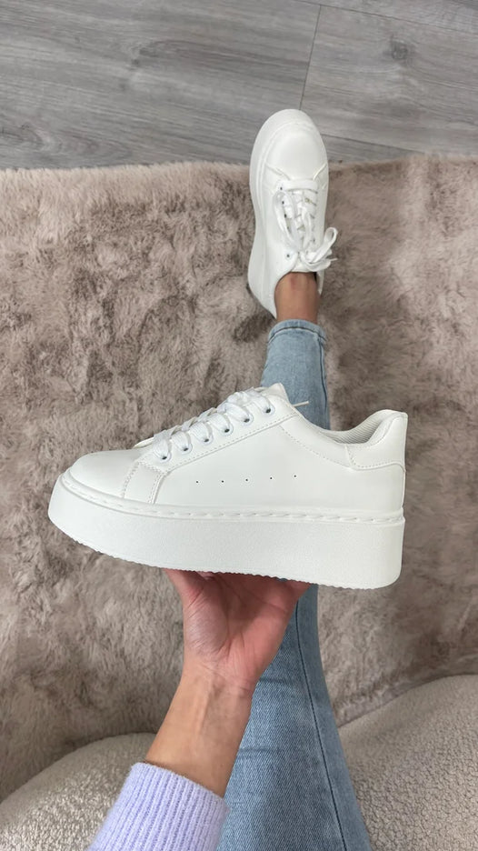 Noor sneaker wit