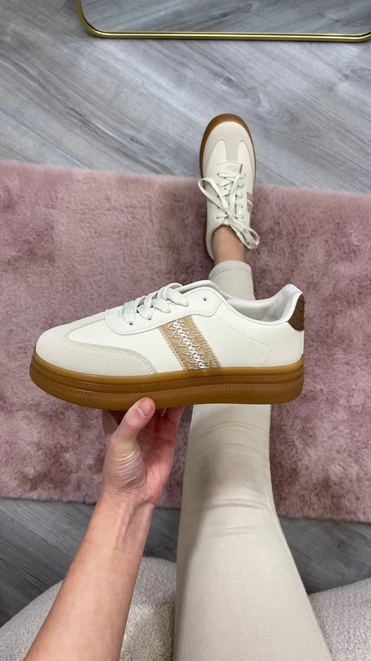 Vajen sneaker beige