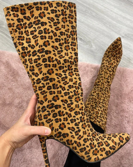Lotte leopard hakken