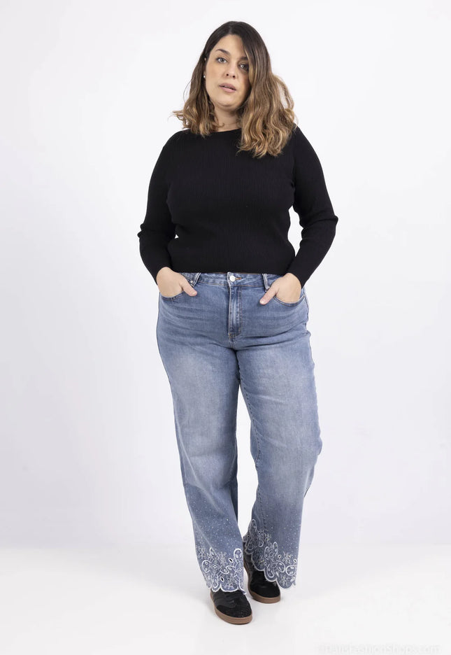 Monday Jeans Rhinestone